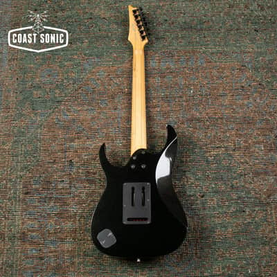 2007 Ibanez J.Craft Prestige RG2550E-GK Made in Japan, Fujigen, Galaxy Black, w/hard case image 4