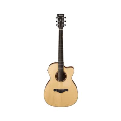Ibanez Artwood ACFS300CE Cutaway Grand Concert Acoustic Electric Guitar, Okoume Back & Sides, Open Pore Semi Gloss image 3