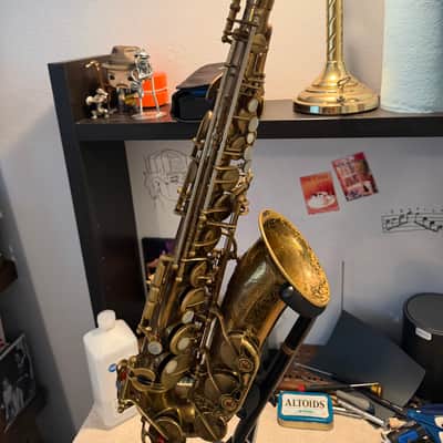Early Selmer Mark VI Alto Saxophone 1955 Fresh Overhaul image 9
