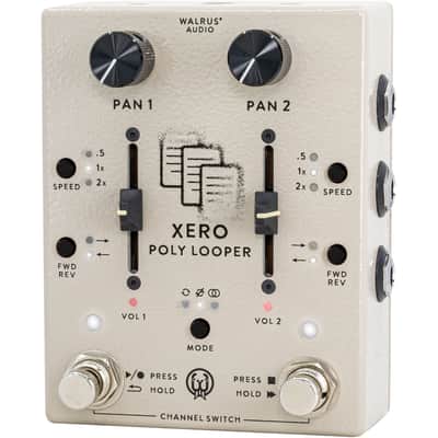 Walrus Audio Xero Polylooper Pedal, Cream image 3