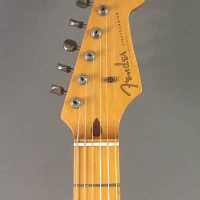 Vintage Fender Stratocaster 1993 Sunburst Solid Body Custom Strat Relic ST57/62 Mod Guitar HSC 7 Lb image 3