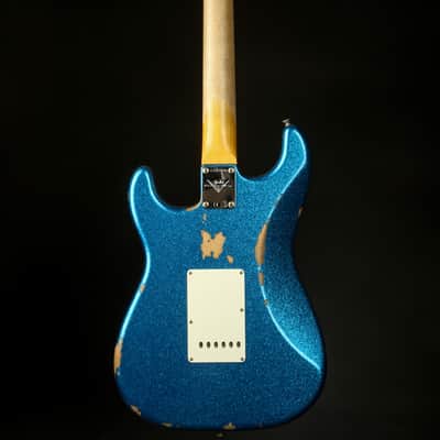 2023 - Fender Custom Shop 1967 Stratocaster Heavy Relic - Blue Sparkle image 5
