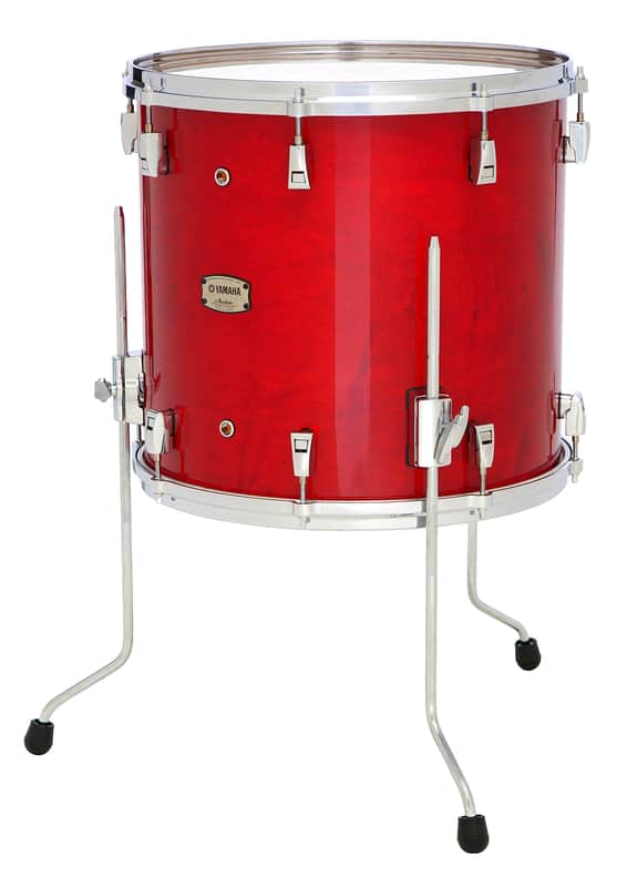 YAMAHA Absolute Hybrid Maple 16x15 Floor Tom, Red Autumn - NEW image 1