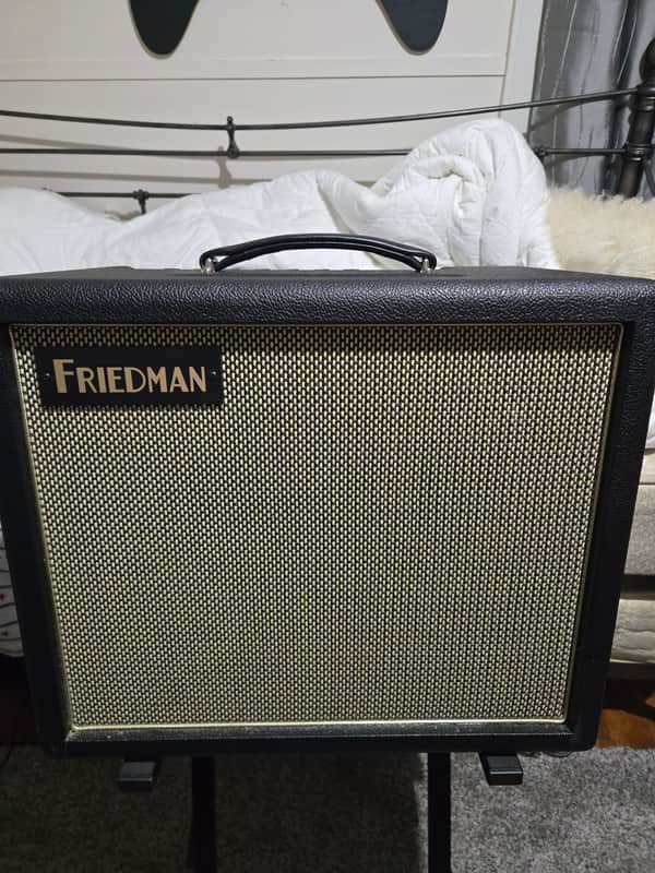 Friedman JJ-Junior Jerry Cantrell Signature 2-Channel 20-Watt 1x12" Guitar Combo 2019 - Present - Black image 1