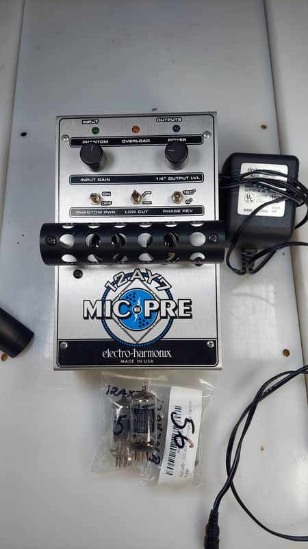 マイクプリアンプ electro-harmonix 12AY7 MIC PRE Electro-Harmonix 12AY7 Mic Pre | Reverb