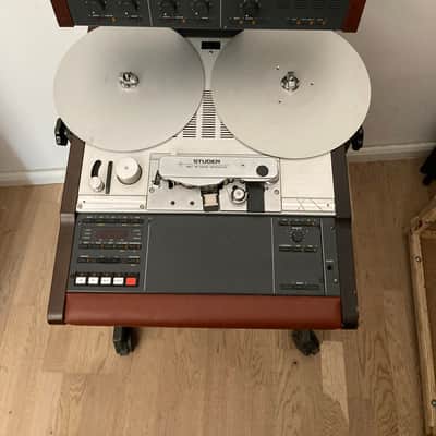 Studer 807, MK2 MKII with Trolley VU meters Serviced - Butterfly Heads ! image 6