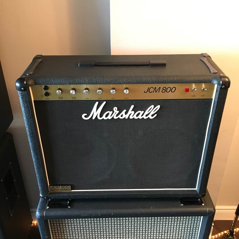 Marshall JCM 800 Lead Series Model 4104 50-Watt Master Volume 2x12" Combo image 2