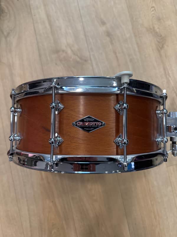 Craviotto 5.5x14" Solid Shell Snare Drum - 2017 Mahogany
