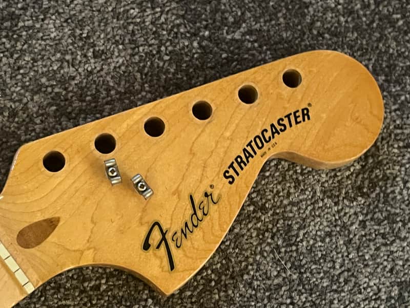 1979 Fender Stratocaster 25th Anniversary guitar neck maple image 1