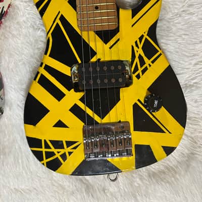 Eddie Van Halen Mini 30" Playable Guitar Set - Custom Built One Of A Kind Set - Great For Playing/Travel/Display image 7