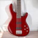Cort Action Bass V-Plus-TR Transparent Red,  2 Band Active Eq JJ  Pickups, New, Free Shipping