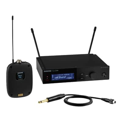 Shure SLXD14+ G57 Digital Wireless Bodypack System 24-Bit Digital Audio Quality image 3
