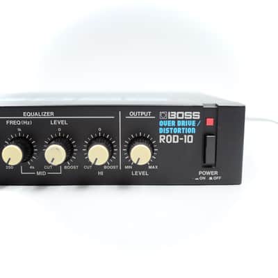 Boss ROD-10 Overdrive / Distortion Made in Japan Micro Rack Series Guitar Effect Processor ZA41297 image 4