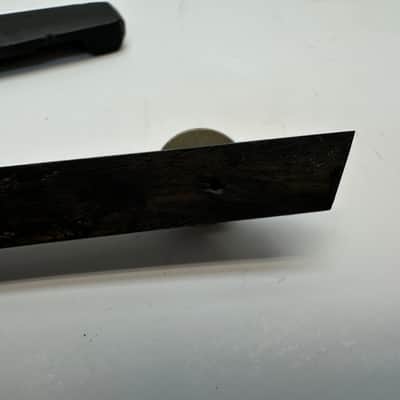 Vintage Rosewood Archtop Bridge Nickel Posts Martin Gibson Gretsch Epiphone? image 6