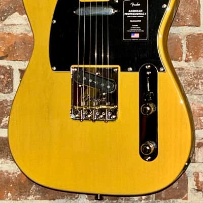 NEW Fender American Professional II Telecaster with Maple Fretboard , Butterscotch Blonde Support Brick & Mortar Music Shops , Ships Ultra Fast ! image 1