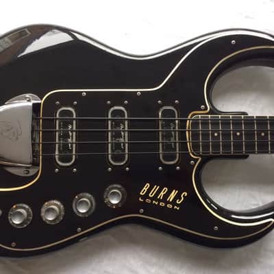BURNS Black Bison Bass 1964 Black image 2