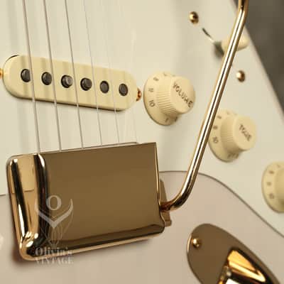 2021 Fender Limited Edition American Original 50's Stratocaster Mary Kaye Blonde image 5