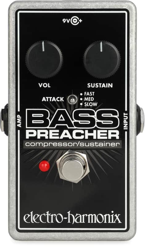 Electro-Harmonix Bass Preacher Compression / Sustainer Pedal image 1
