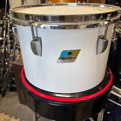 Ludwig 1970’s White Cortex 10-12-13-14-15-16 Concert Tom’s image 5
