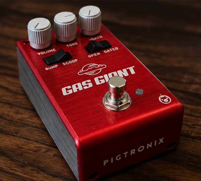 Pigtronix Gas Giant Analog Jumbo Fuzz Guitar Pedal image 1