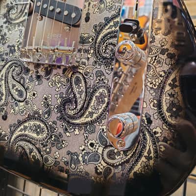 *NEW IN BOX* 2025 Fender Japan Limited Edition Telecaster Black Paisley MIJ image 5