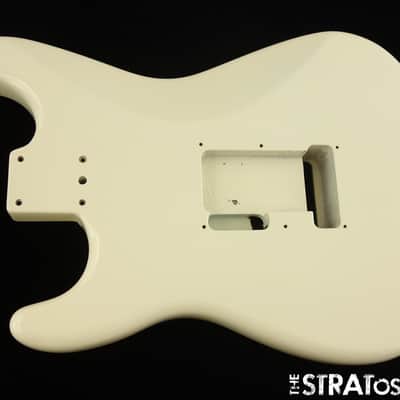 American Fender CLAPTON Strat BODY USA Stratocaster Guitar Olympic White image 3