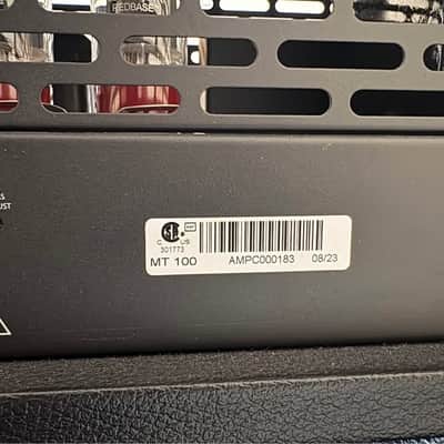 PRS MT 100 Mark Tremonti Signature 3-Channel 100-Watt Guitar Amp Head 2023 - Present - Black image 5