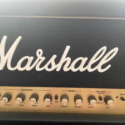 Marshall 1923-U Limited Edition 85th Anniversary 2-Channel 50-Watt Guitar Amp Head 2008 - Black image 9