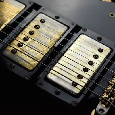 1982 Greco Mint Collection EGC57-60 Super Real Custom - Ebony - Les Paul Custom – Screamin’ PAFs, MIJ FujiGen, Super Real image 10