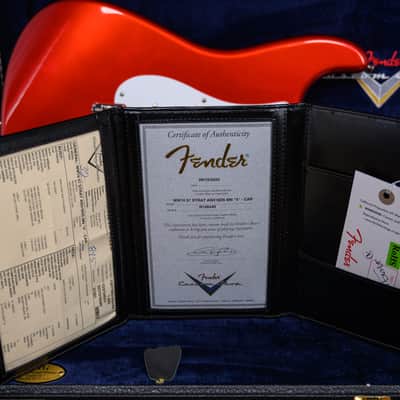 Fender Custom Shop Wild Wood 10 NOS Stratocaster Candy Apple Red 2025 w/OHSC image 11