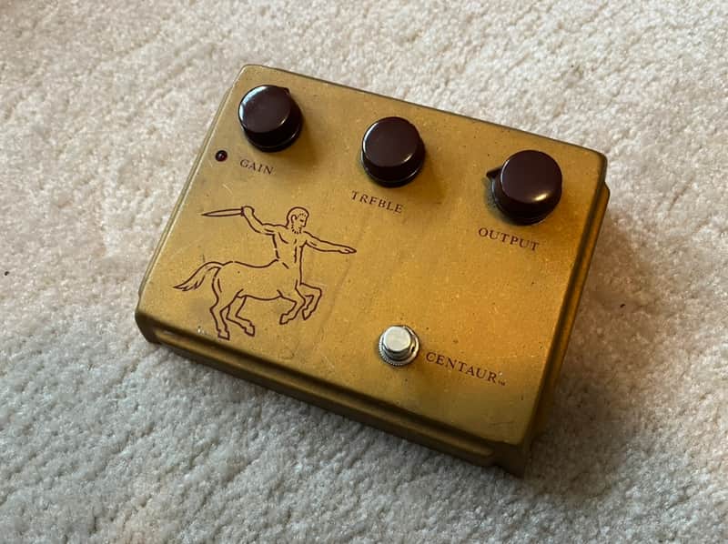 Klon Centaur Professional Overdrive Gold  (Horsie) 90s serial #638 image 1