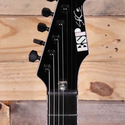 ESP Stephen Carpenter Signature STEF-T7B 7-String Electric Guitar Black w/ Case image 6