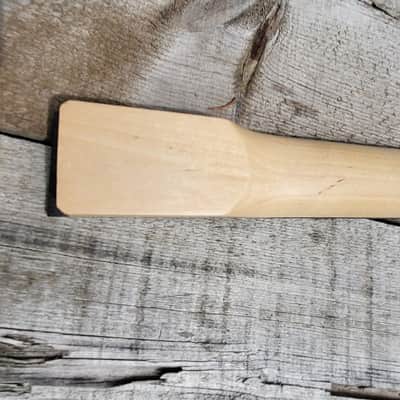 4x2 off set head 24 fret guitar neck replacement DIY project Electric Guitar neck image 10