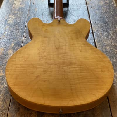 Gibson Vintage 1991 ES 335 Dot Natural Figured Electric Guitar Huge Flame w/ OHSC image 2
