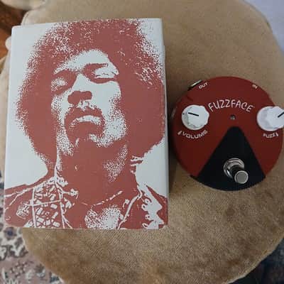 Dunlop FFM6 Band Of Gypsys Fuzz Face Mini 2015 - Present - Red image 1