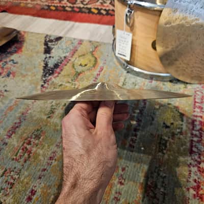 Name Brand 14" Boutique Hammered Hi Hats 1053g/1257g image 4