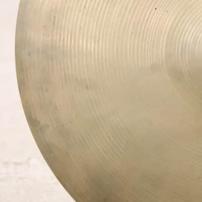 Zilco 16" Medium Thin Crash Cymbal Vintage 1970's 1,309g's image 5