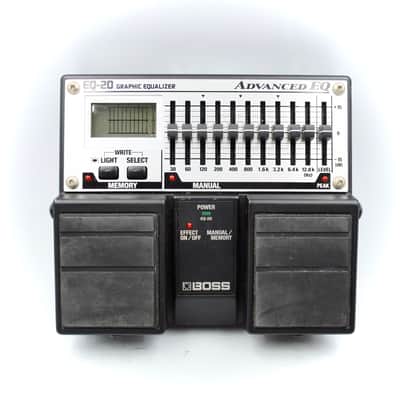 Boss EQ-20 Graphic Equalizer Advanced EQ Guitar Effect Pedal image 2