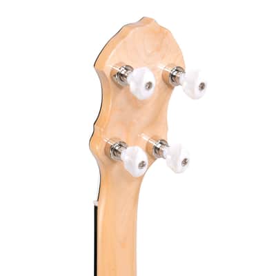 Gold Tone BC-350 Bob Carlin Signature Series Maple with Scoop Neck Openback Banjo w/Hardshell Case image 11