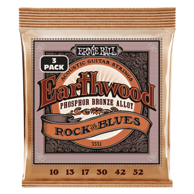 Ernie Ball Ernie Ball Earthwood Phosphor Bronze RnB Plain G 10...