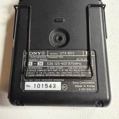 Sony Wireless Lavalier Kit URX-P03 / UTX-B03 image 4