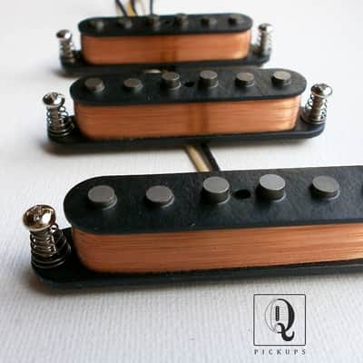 Wilde by Bill Lawrence L-45S Stratocaster Pickup Set Black L45S