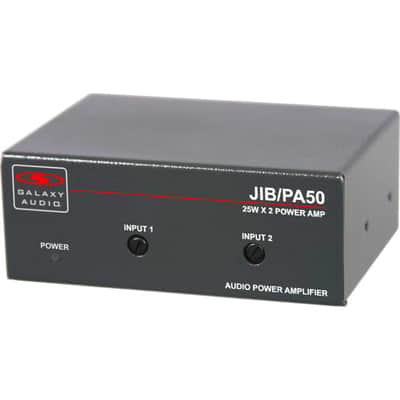 Mint Galaxy Audio JIB/PA50 Compact Stereo Power Amplifier with RCA and 1/8" Ins image 8