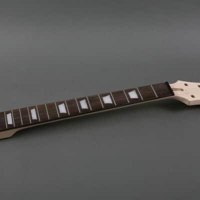 Unbranded Double Cut  Electric Guitar DIY Kit Natural Unfinished image 7