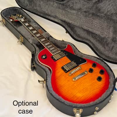Vintage 2004 Epiphone (Gibson) Les Paul Custom Plus - Heritage Cherry Sunburst - Flame Top - Made in Korea (MIK) - Free Pro Setup image 23