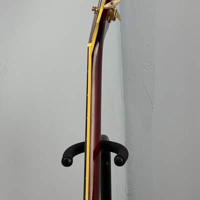 Jay Turser Hollow Body Electric Bass Guitar w/ Hardshell Case – Tobacco Sunburst image 25