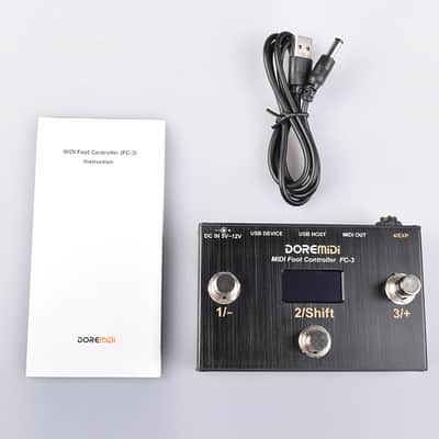 DOREMiDi MIDI Foot Controller (FC-3) MIDI Controller Designed That Can Be Used for Foot Control image 5