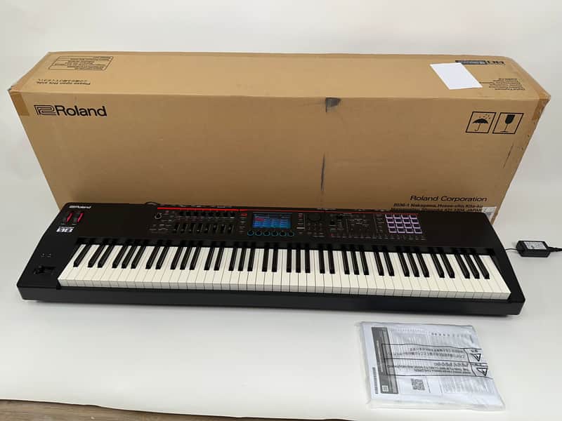 Roland FANTOM-08 88-Key Workstation Keyboard 2022 - Present - Black image 1