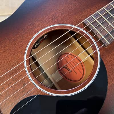 2026 Gibson LG-2 All Mahogany Acoustic Guitar Faded Vintage Sunburst image 3