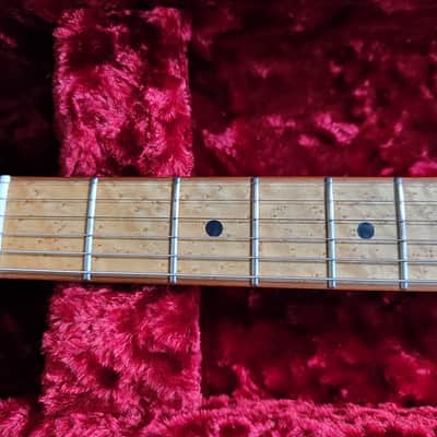 Fender American Select Stratocaster HSS Exotic Flame 2014 - Bing Cherry Burst image 7